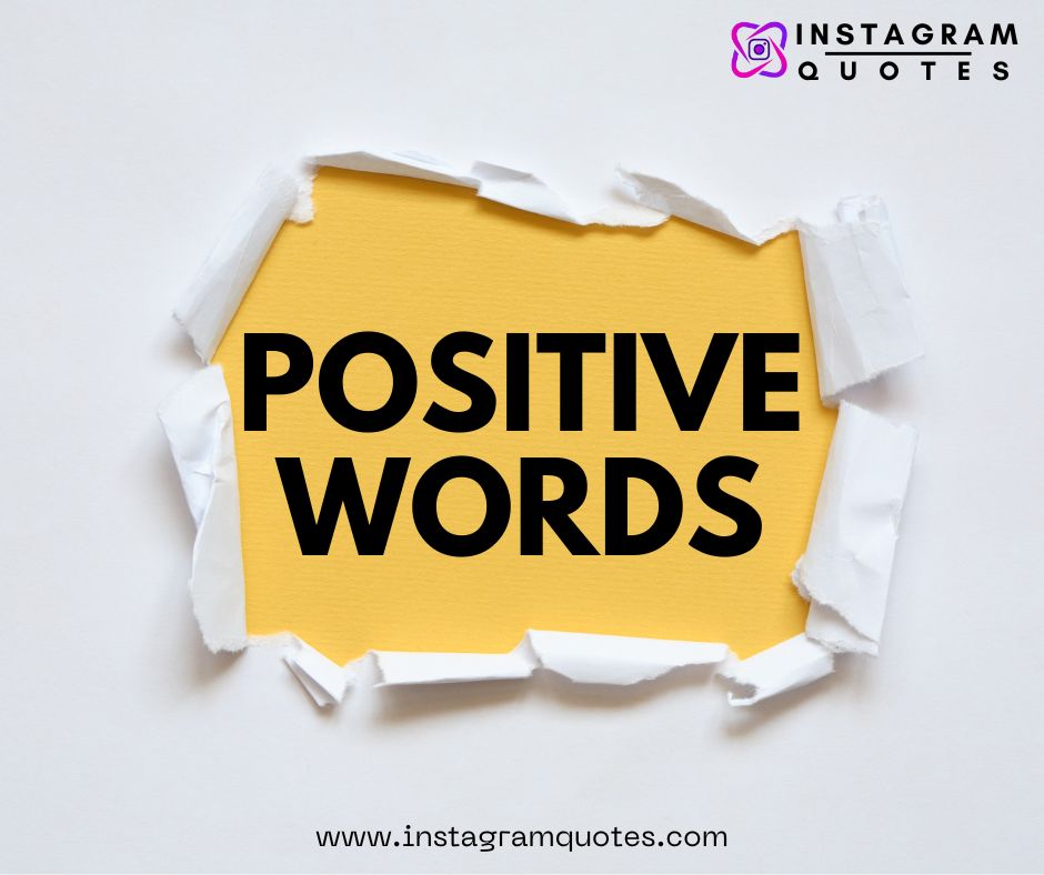 Positive Words With Powerful Meaning